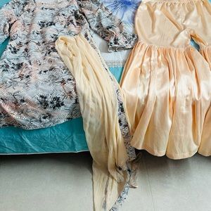 Eid  wear Women 3 PCs salwar suit custom made